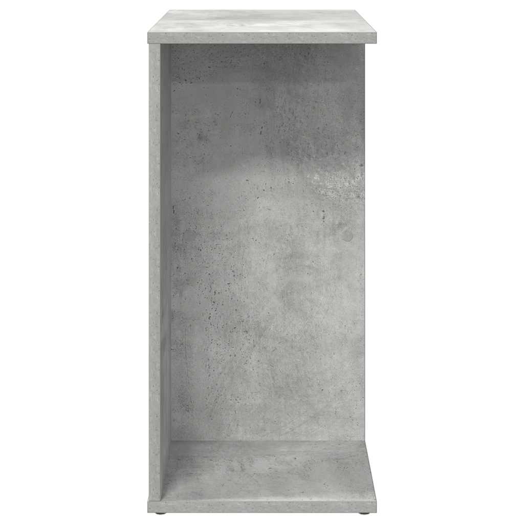 vidaXL Nachttisch Betongrau 46,5x29x61 cm Holzwerkstoff