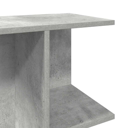 vidaXL Nachttisch Betongrau 46,5x29x61 cm Holzwerkstoff