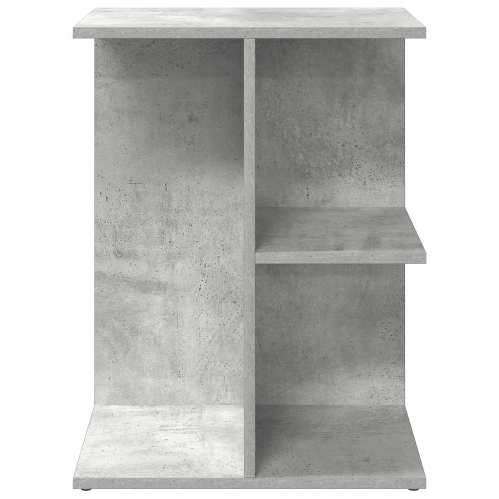 vidaXL Nachttische 2 Stk. Betongrau 46,5x29x61 cm Holzwerkstoff