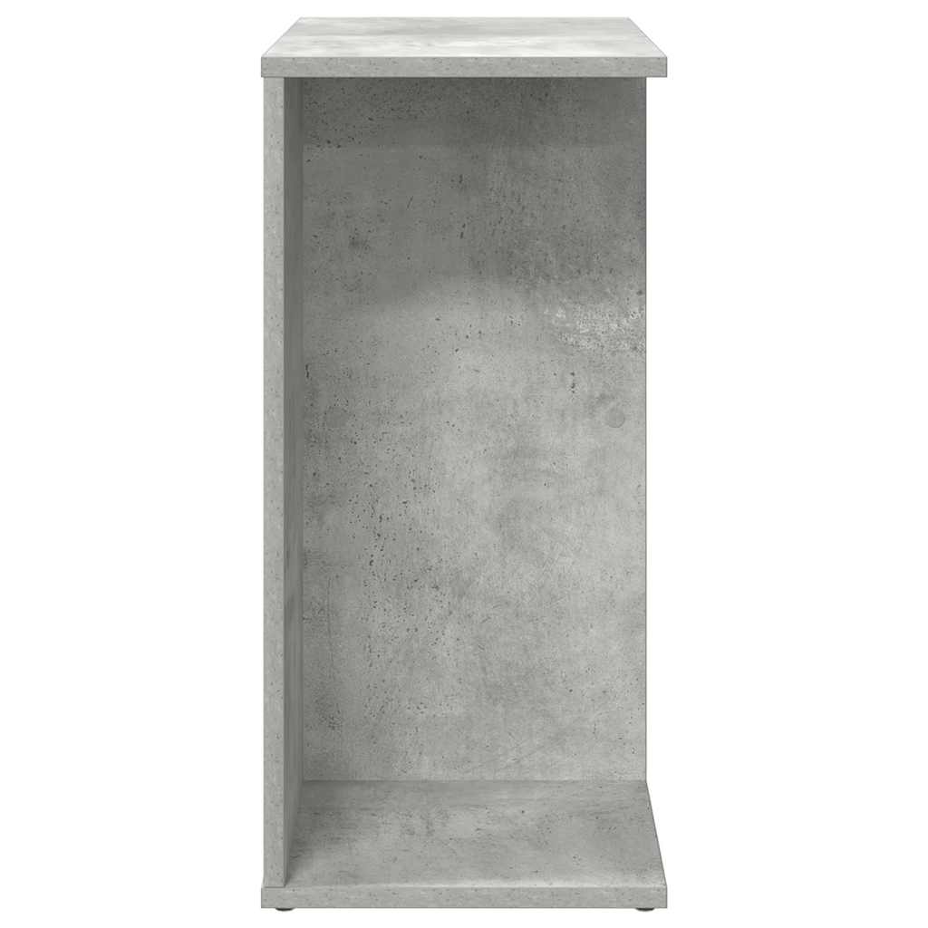 vidaXL Nachttische 2 Stk. Betongrau 46,5x29x61 cm Holzwerkstoff