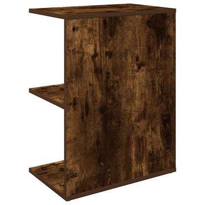 vidaXL Nachttische 2 Stk. Räuchereiche 46,5x29x61 cm Holzwerkstoff