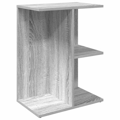vidaXL Nachttisch Grau Sonoma 46,5x29x61 cm Holzwerkstoff