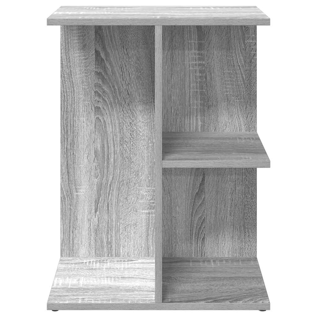 vidaXL Nachttisch Grau Sonoma 46,5x29x61 cm Holzwerkstoff