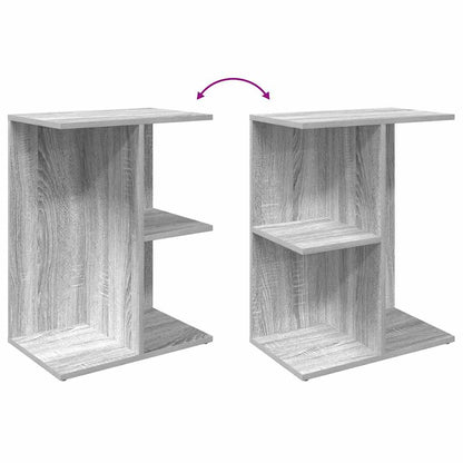 vidaXL Nachttisch Grau Sonoma 46,5x29x61 cm Holzwerkstoff