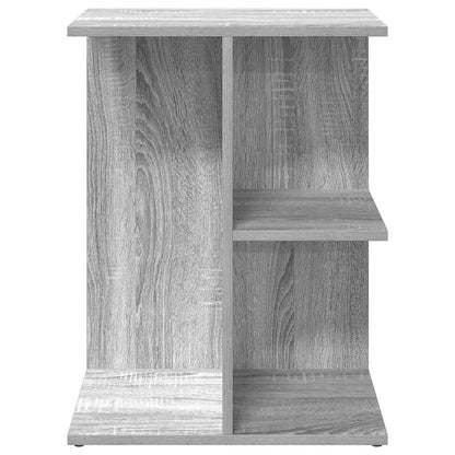 vidaXL Nachttische 2 Stk. Grau Sonoma 46,5x29x61 cm Holzwerkstoff