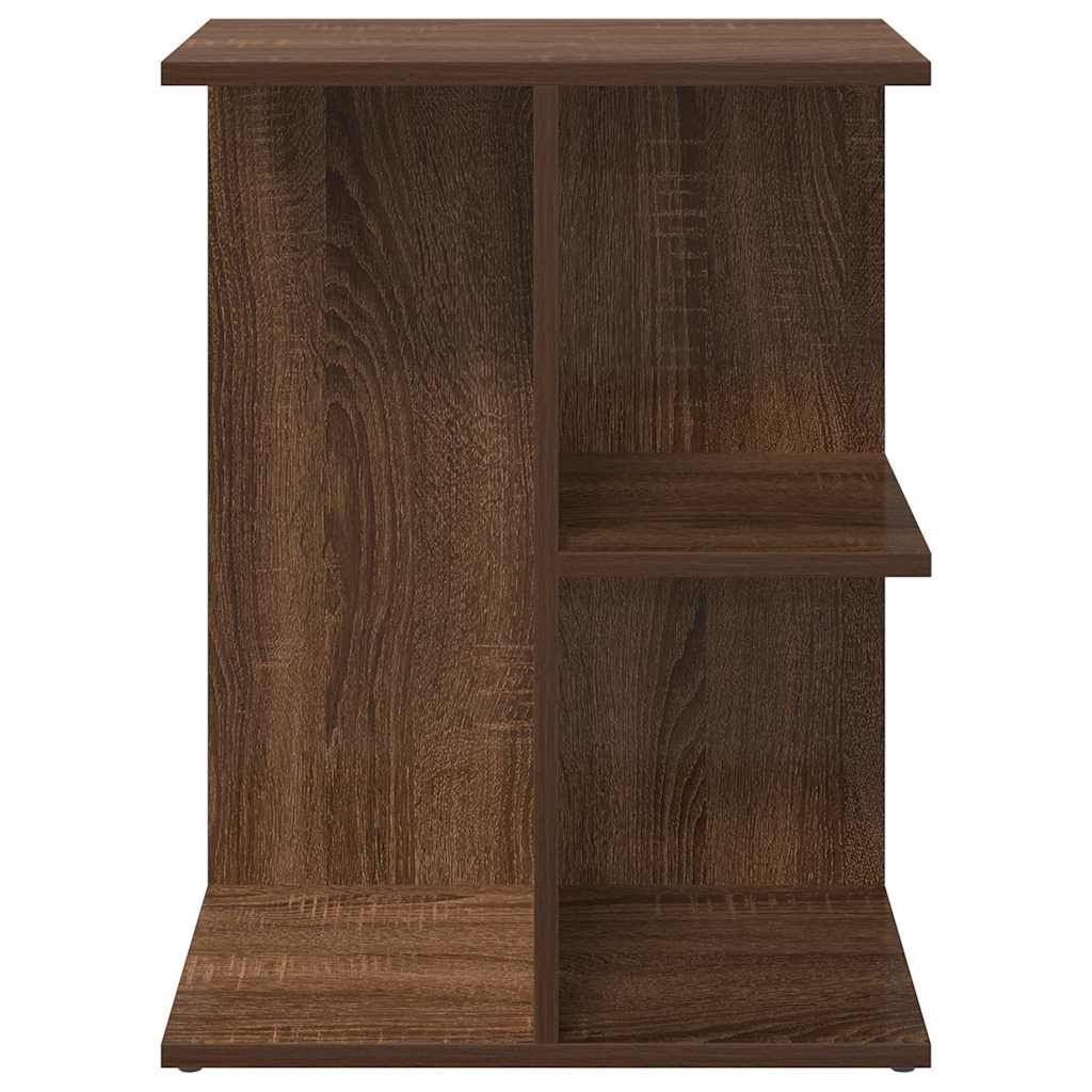 vidaXL Nachttische 2 Stk. Braun Eichen-Optik 46,5x29x61 Holzwerkstoff