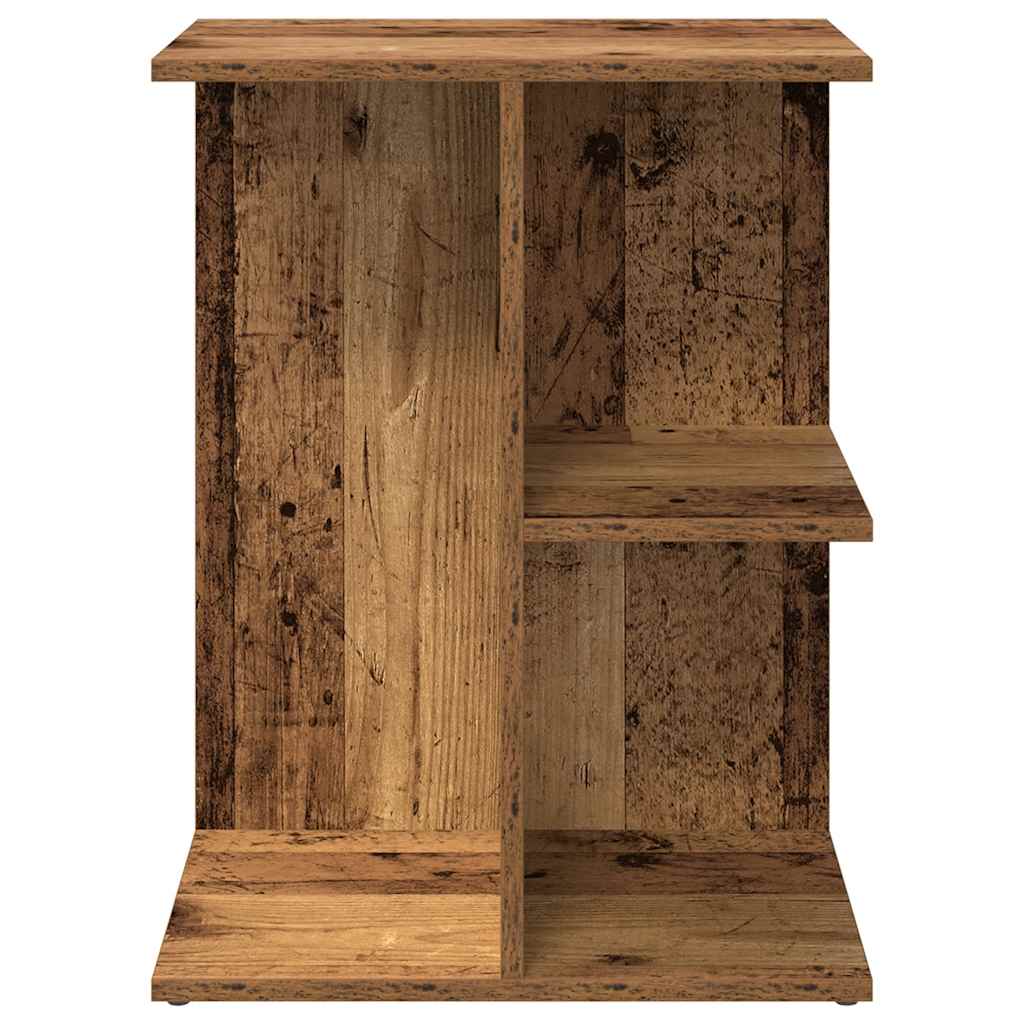 vidaXL Nachttische 2 Stk. Altholz-Optik 46,5x29x61 cm Holzwerkstoff