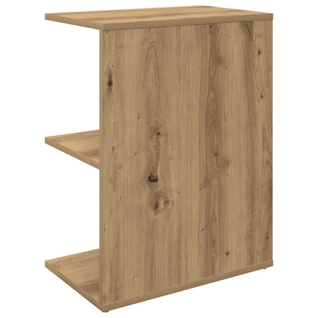 vidaXL Nachttische 2 Stk. Artisan-Eiche 46,5x29x61 cm Holzwerkstoff