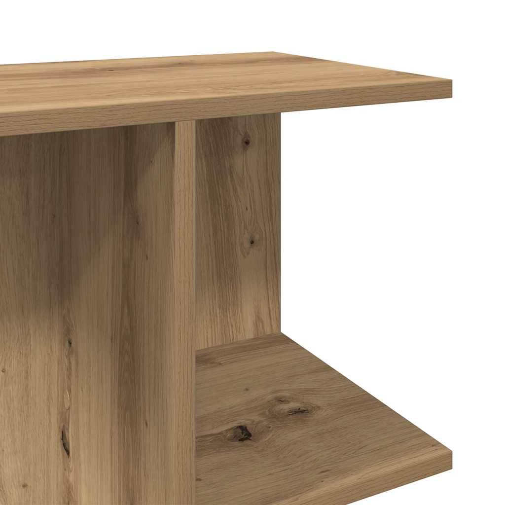 vidaXL Nachttische 2 Stk. Artisan-Eiche 46,5x29x61 cm Holzwerkstoff