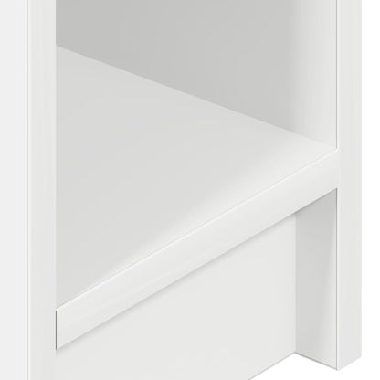 vidaXL Nachttisch mit Schublade Weiß 20x36x60 cm
