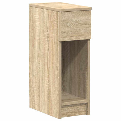 vidaXL Nachttisch mit Schublade Sonoma-Eiche 20x36x60 cm