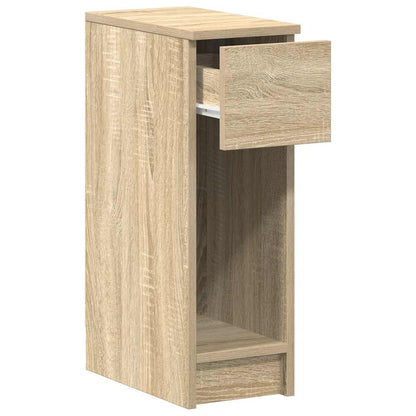 vidaXL Nachttisch mit Schublade Sonoma-Eiche 20x36x60 cm