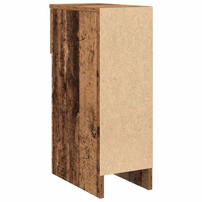 vidaXL Nachttisch mit Schublade Altholz-Optik 20x36x60 cm