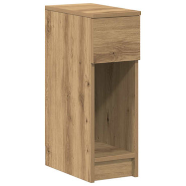 vidaXL Nachttisch mit Schublade Artisan-Eiche 20x36x60 cm
