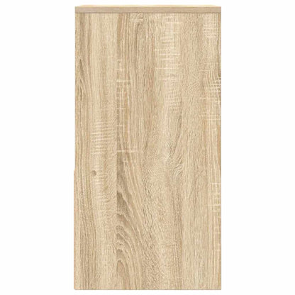 vidaXL Nachttische mit Schublade 2 Stk. Sonoma-Eiche 35x34x66,5 cm