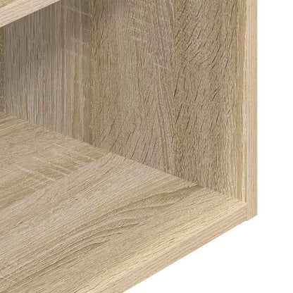 vidaXL Nachttische mit Schublade 2 Stk. Sonoma-Eiche 35x34x66,5 cm