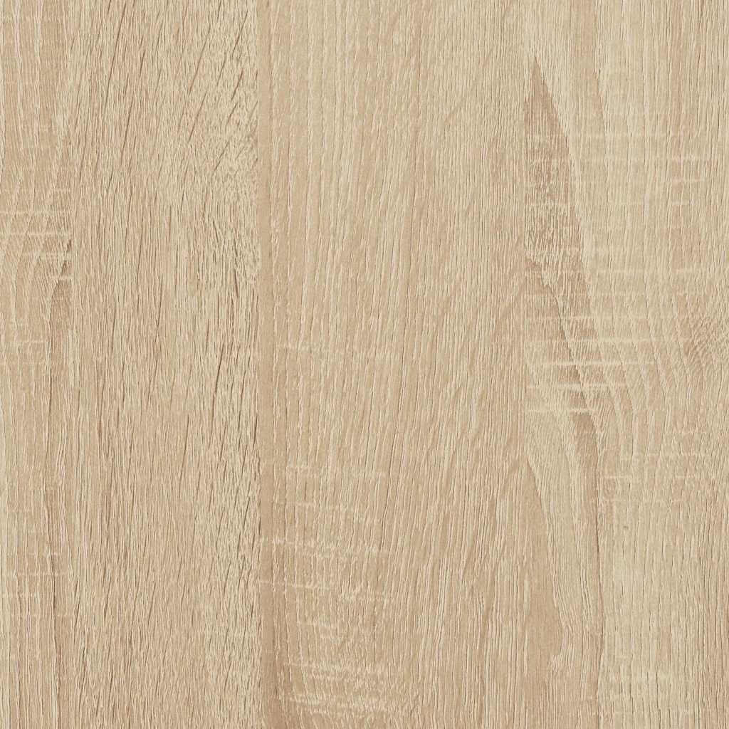 vidaXL Nachttische mit Schublade 2 Stk. Sonoma-Eiche 35x34x66,5 cm
