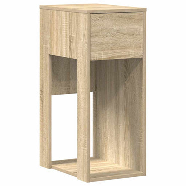 vidaXL Computerschrank mit Schublade Sonoma-Eiche 30x44x74 cm
