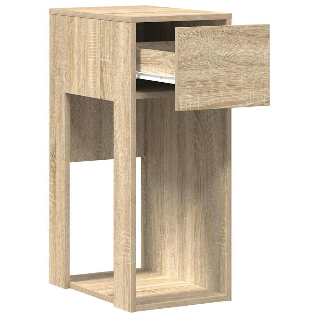 vidaXL Computerschrank mit Schublade Sonoma-Eiche 30x44x74 cm