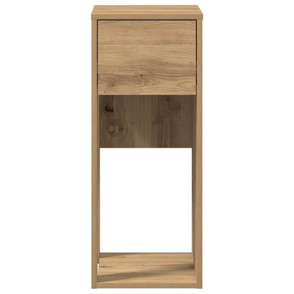 vidaXL Meuble d'ordinateur avec tiroir chêne artisan 30x44x74 cm