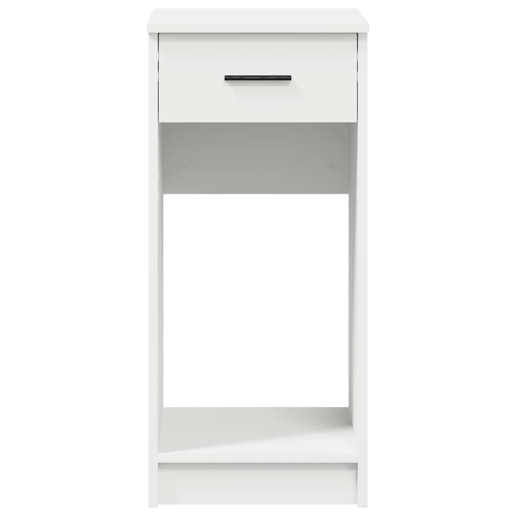 vidaXL Computerschrank mit Schublade Weiß 35x45x77 cm