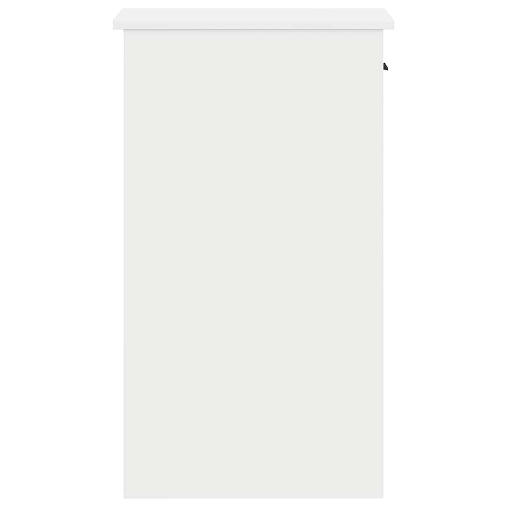 vidaXL Computerschrank mit Schublade Weiß 35x45x77 cm