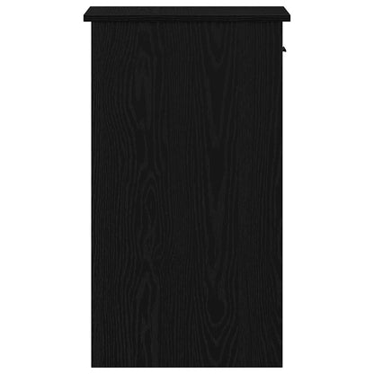 vidaXL Computerschrank mit Schublade Schwarz 35x45x77 cm