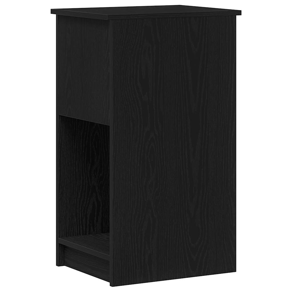 vidaXL Computerschrank mit Schublade Schwarz 35x45x77 cm