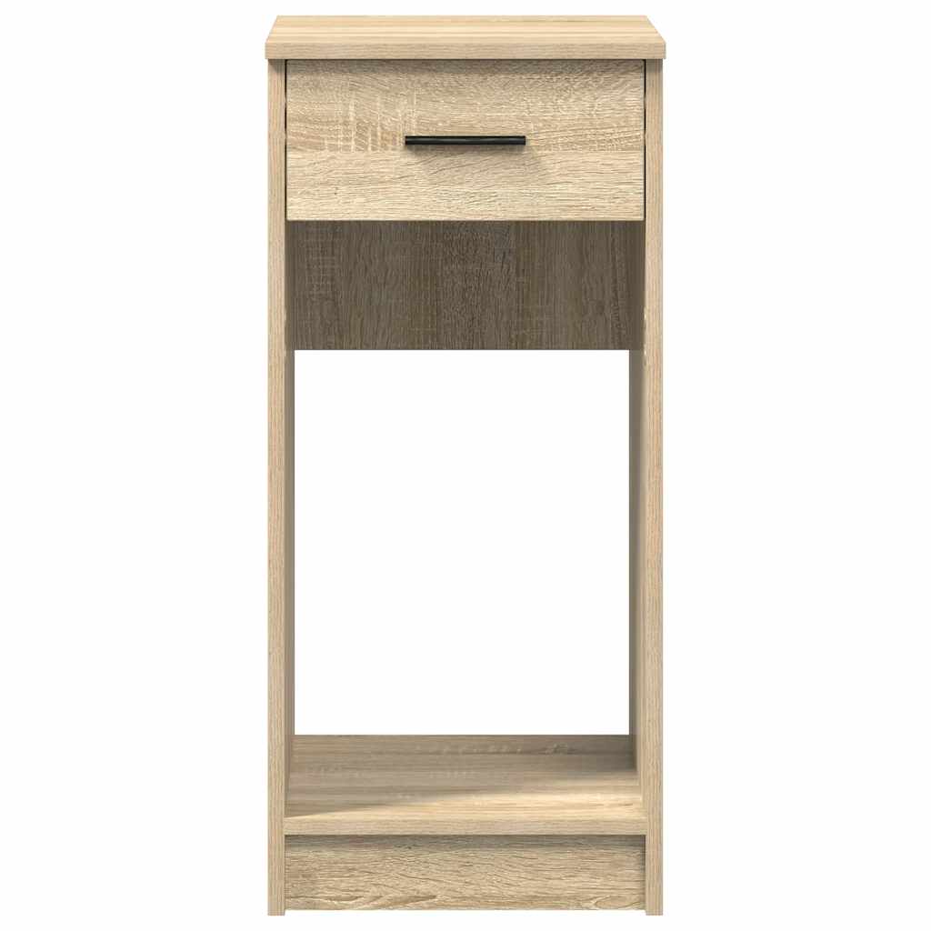 vidaXL Computerschrank mit Schublade Sonoma-Eiche 35x45x77 cm
