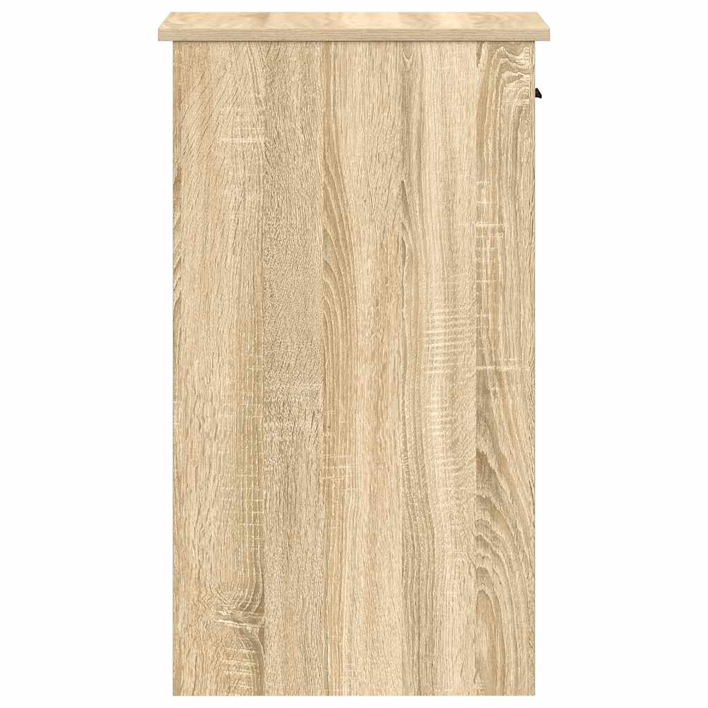 vidaXL Computerschrank mit Schublade Sonoma-Eiche 35x45x77 cm