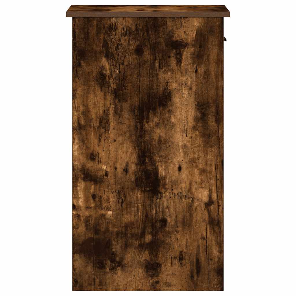 vidaXL Computerschrank mit Schublade Räuchereiche 35x45x77 cm