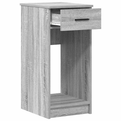 vidaXL Computerschrank mit Schublade Grau Sonoma 35x45x77 cm