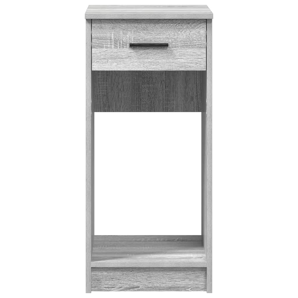 vidaXL Computerschrank mit Schublade Grau Sonoma 35x45x77 cm