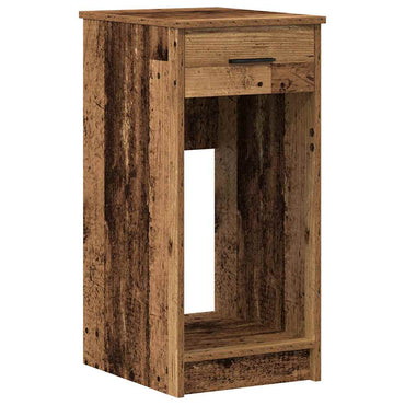 vidaXL Computerschrank mit Schublade Altholz-Optik 35x45x77 cm