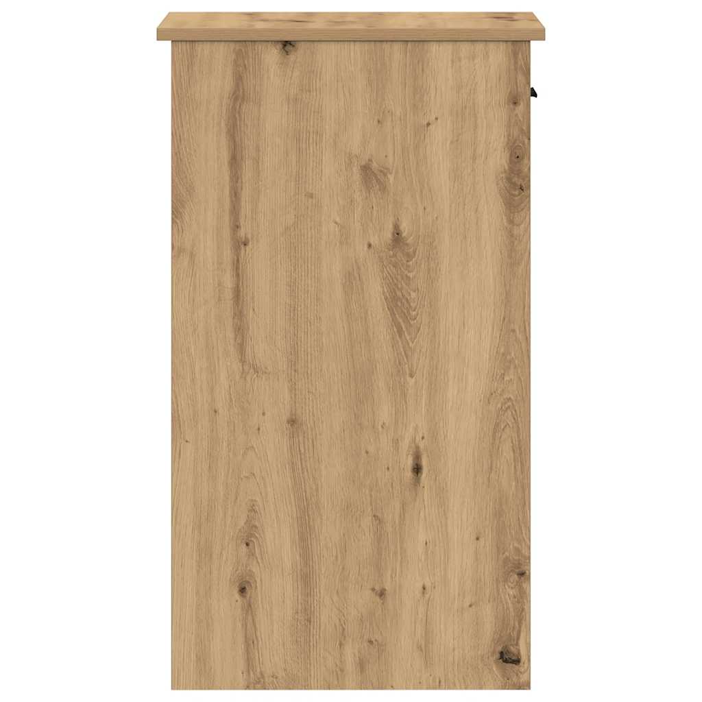 vidaXL Computerschrank mit Schublade Artisan-Eiche 35x45x77 cm