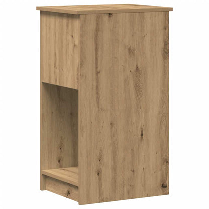 vidaXL Computerschrank mit Schublade Artisan-Eiche 35x45x77 cm