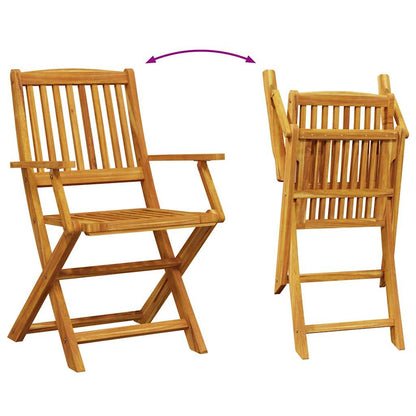 vidaXL Ensemble de salle à manger de jardin 7 pcs 180x90x75 cm Bois d'acacia massif