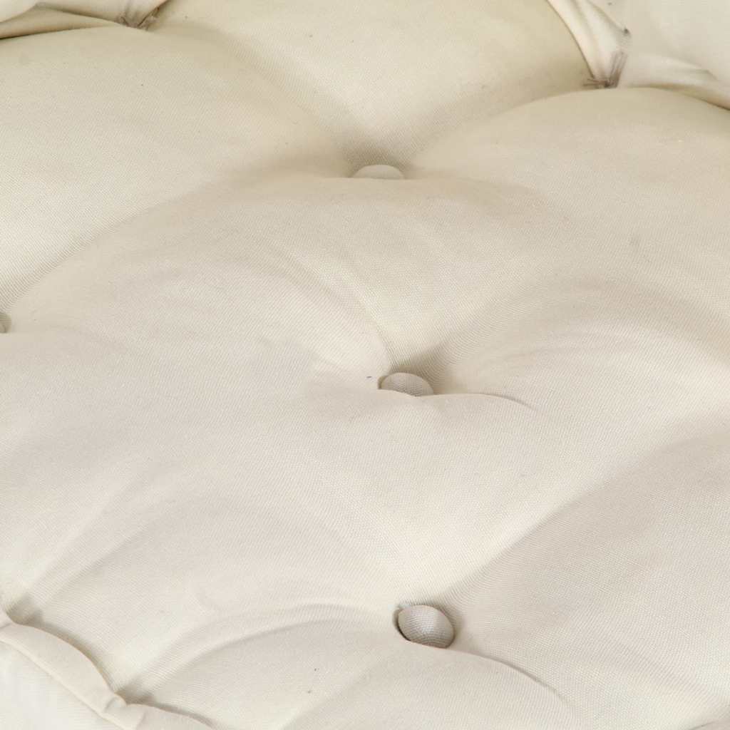 vidaXL Élément de canapé modulaire crème 70x70x54 cm Tissu