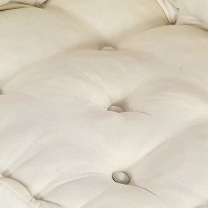 vidaXL Élément de canapé modulaire crème 70x70x54 cm Tissu
