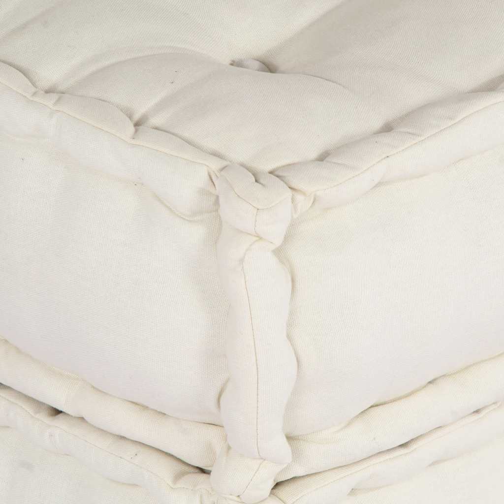 vidaXL Modulares Sofaelement Creme 70x70x54 cm Stoff