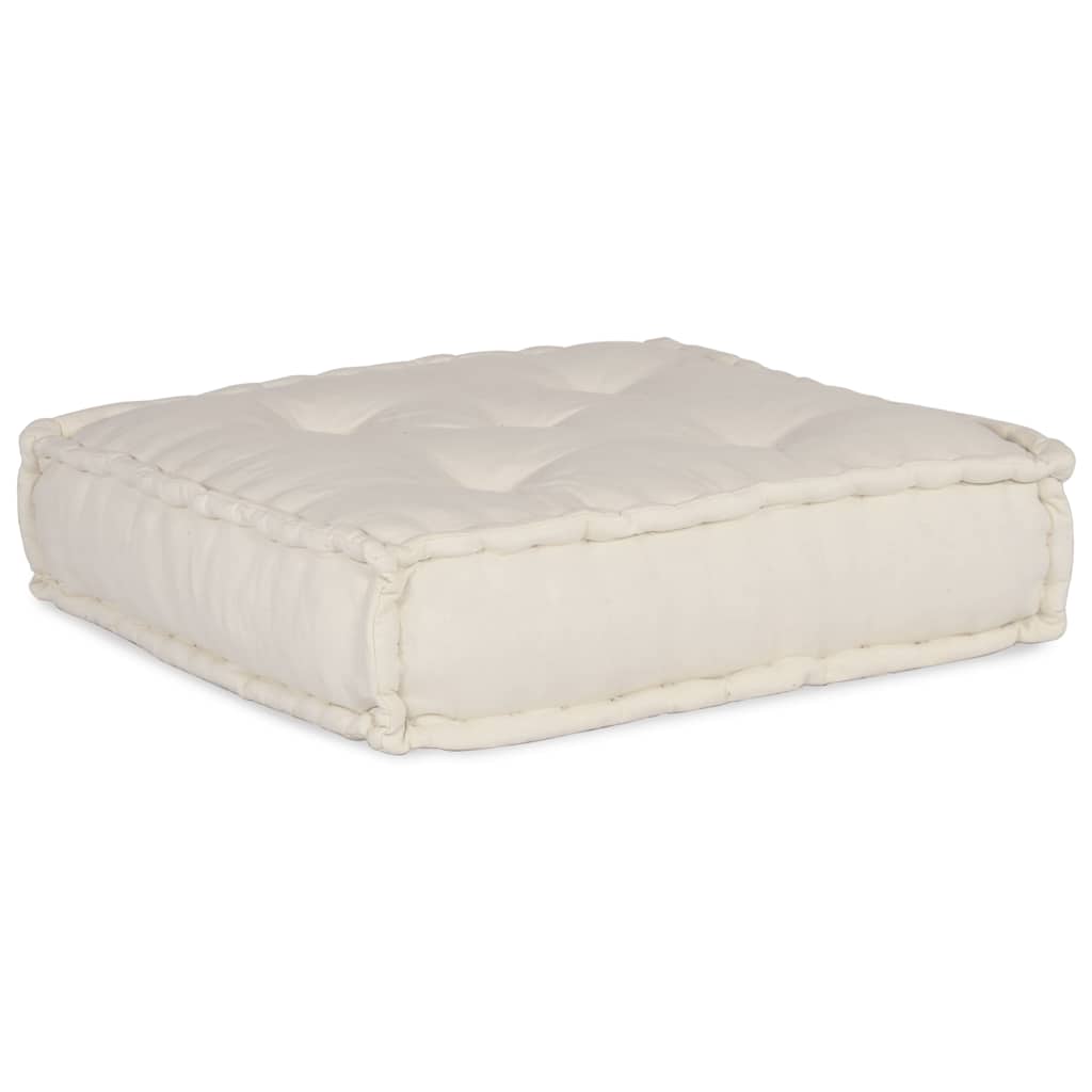 vidaXL Élément de canapé modulaire crème 70x70x36 cm Tissu