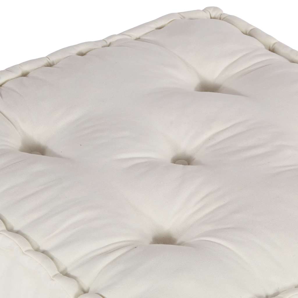 vidaXL Élément de canapé modulaire crème 70x70x36 cm Tissu