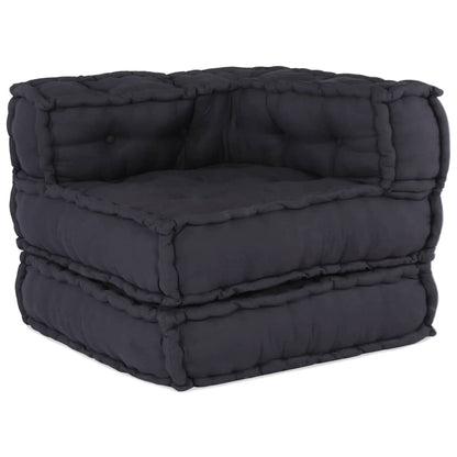 vidaXL Élément de canapé modulaire anthracite 70x70x54 cm Tissu