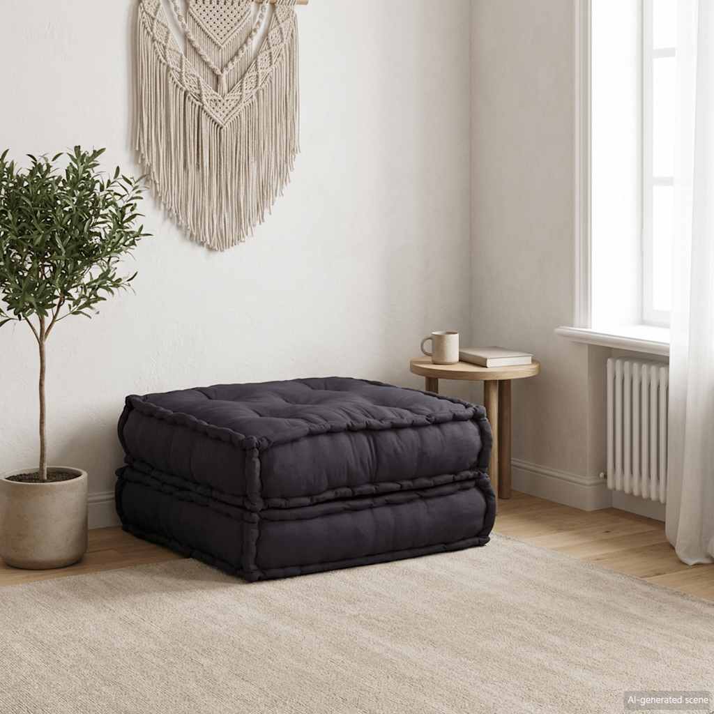vidaXL Élément de canapé modulaire anthracite 70x70x36 cm tissu