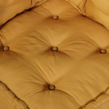vidaXL Modulares Sofaelement Gelb 70x70x54 cm Stoff