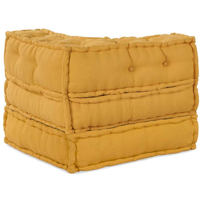 vidaXL Modulares Sofaelement Gelb 70x70x54 cm Stoff