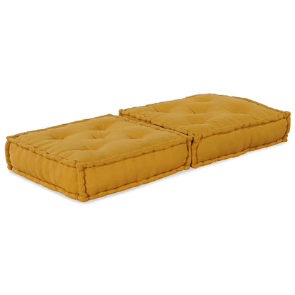 vidaXL Modulares Sofaelement Gelb 70x70x36 cm Stoff