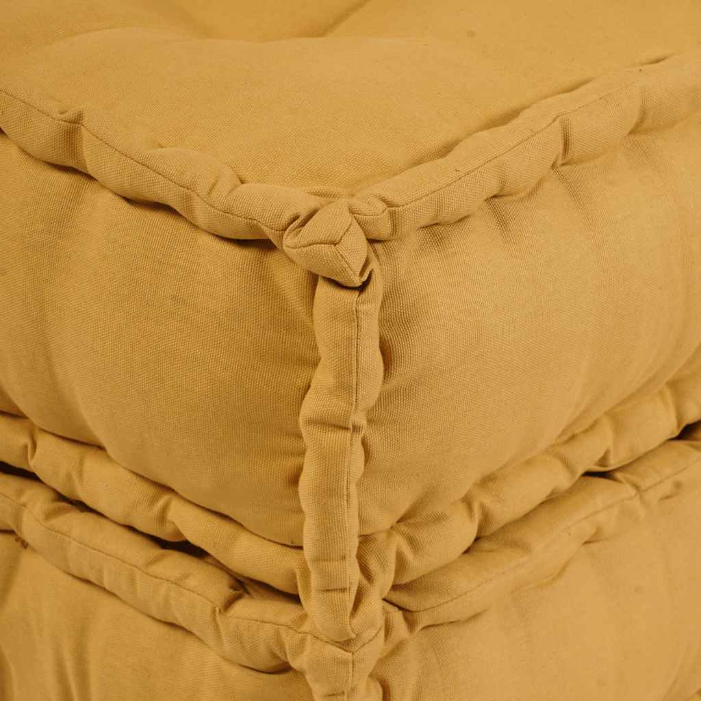 vidaXL Modulares Sofaelement Gelb 70x70x36 cm Stoff