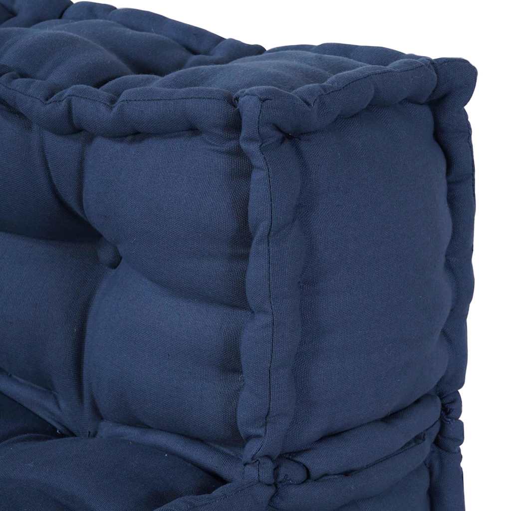 vidaXL Modulares Sofa Indigo 70 x 70 x 56 cm Stoff