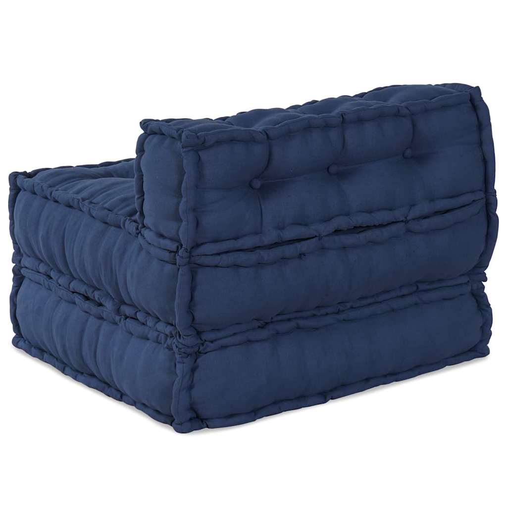 vidaXL Modulares Sofa Indigo 70 x 70 x 56 cm Stoff